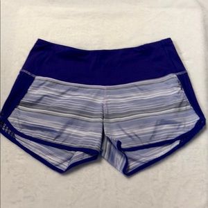 Lululemon Running Shorts Size 6 with a 4” Inseam